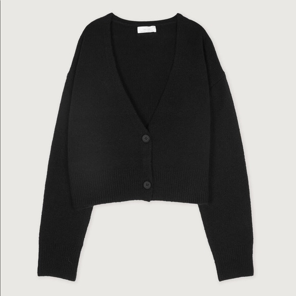 Oak + Fort Cardigan in BLACK